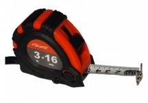 Рулетка Sturm 3 м х 16 мм 2 стороння шкала, зачіп та магніт