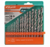 Набор сверл по металлу Sturm 1-10 мм, 19 шт