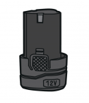 Батарея аккумуляторная Vitals ASL 1215c 10C