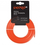 Жилка косильна кругла Dnipro-M 15 м 2 мм
