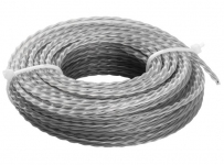 Леска крученная армированная Дніпро-М 15 м 2,7 мм