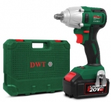 Аккумуляторный бесщеточный гайковерт DWT ABW-20 D-2H BMC