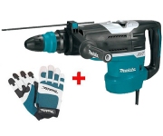 Перфоратор Makita HR5212C + защитные перчатки