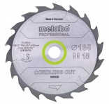 Пиляльний диск Metabo CORDLESS CUT WOOD-PROFESSIONAL 18 зуб (165x1,6x20)