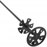 Миксер-насадка Дніпро-М HEX для краски MN-101 400*80 (2 винта)