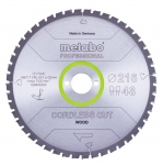 Пильный диск Metabo CORDLESS CUT WOOD-PROFESSIONAL 48 зуб (216x1,8x30)