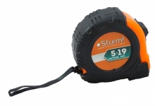 Рулетка Sturm 5 м х 19 мм обрезиненная с магнитом