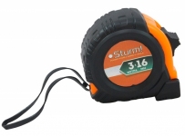 Рулетка Sturm 3 м х 16 мм обрезиненная с магнитом
