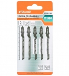 Пилки для лобзика Sturm 9019-03-119BO чистий фігурний різ економ 76 мм 5 шт