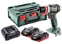 Аккумуляторный шуруповерт Metabo BS 18 L BL Q (2 по 4 Ач)
